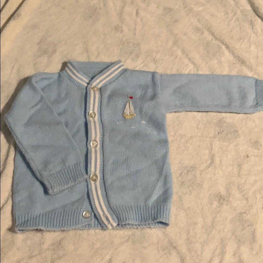 Sail boat sweater